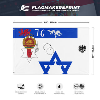 Hamiu island (IV) flag (IV)