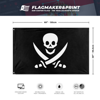 Pirate flag (AHOY THERE IT'S A PIRATE!! )