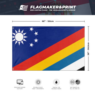 Fedral Republic of China  flag (DT)