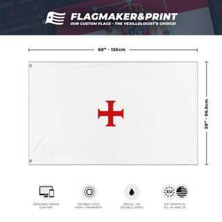 Flag with Red Cross flag (secret)