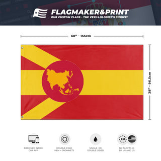 Great Socialist Republic of Asia flag (DT)