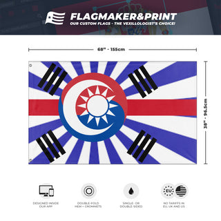 Anti-Communist Union of Asia flag (DT)