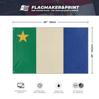 New Acadia  flag (Boss Hog)