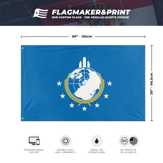 HD2- accurate Stockholm centered Flag (DoctorM28)