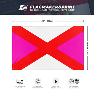 Kingdom of Angelina flag (Mokiemomo)