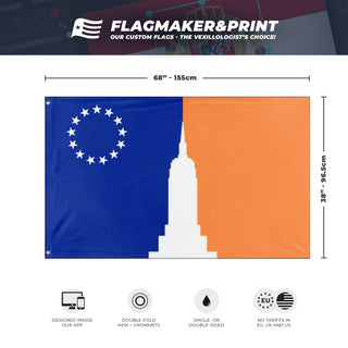 New York flag Redesign  flag (DT)