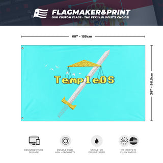 TempleOS flag (Terry David)