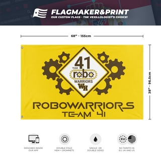 Robowarriors flag (Team 41)