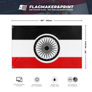 German India  flag (DT)