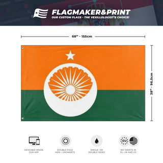 Arab India  flag (DT)