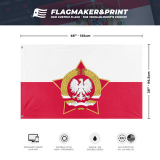 Peoples Republic of Poland flag (DT)