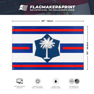 Republic of  Cuba flag (DT)