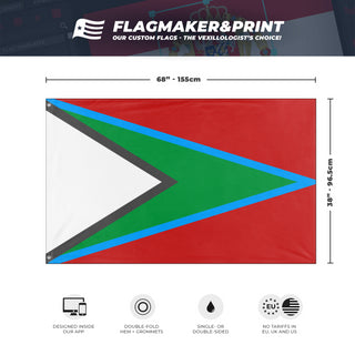Peruyana flag (Flag marker print)