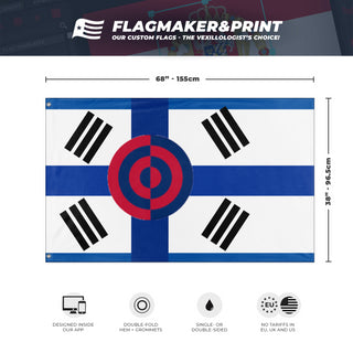 Great Korean  Republic  flag (DT)