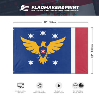 The New American Union (East) flag (Boss Hog)