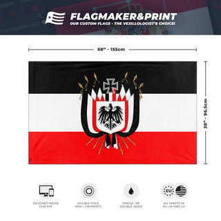 Empire of Teutonia flag (Schlesier)