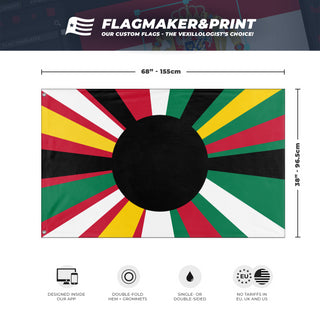 Japanese Occupied Guyana flag (DT)