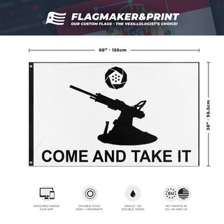 Stonehenge Come and Take It flag (TheKingfish53)