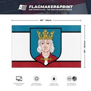 Chojna Redesigned flag (Schlesier)