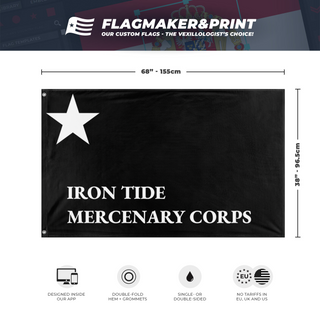Iron Ride Mercenary Corps flag (Dyl-ELL)