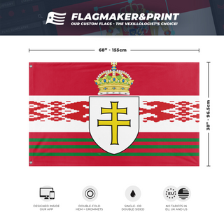 Kingdom of Belarus  flag (DT)