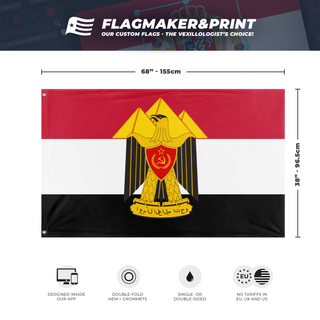 Peoples Republic of Egypt flag (DT)