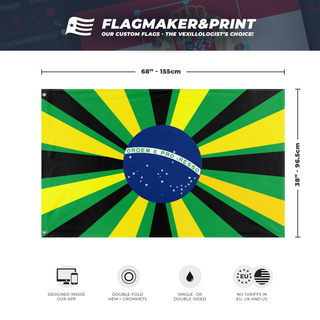 Japanese Brazil  flag (DT)