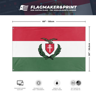 Banate of Leitha flag (Hoffman)