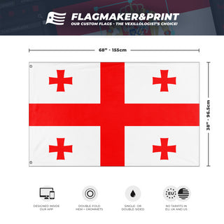 Georgia flag (Irakli Tcintcharauli)