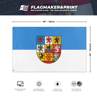 Duchy of Pomerania flag (Schlesier)