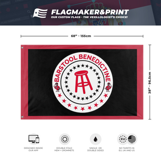 Barstool flag (Schwartz)