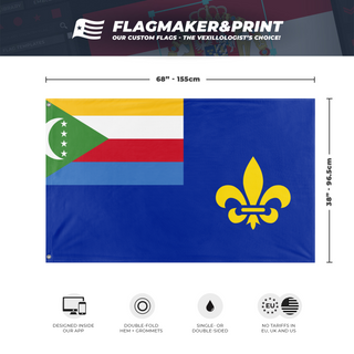 Al'aradi Al'iimbiraturia of Faransa  flag (...)