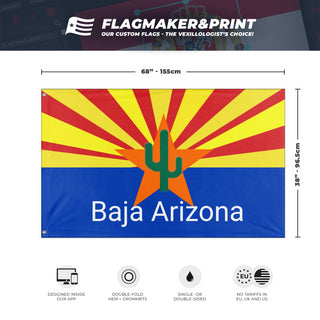 State of Baja Arizona  flag (DT)