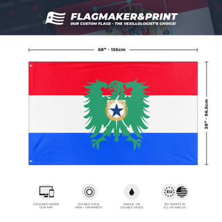 federal republic of texas flag (buggy)