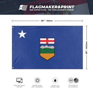 Alberta State Flag V2, Simplified flag (GearIRL)