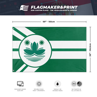 Republic of Macau  flag (DT)