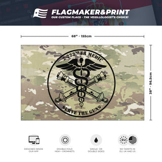 222nd FA Medic flag (Eric)