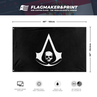 Assassin's creed Jolly roger flag (nobody)