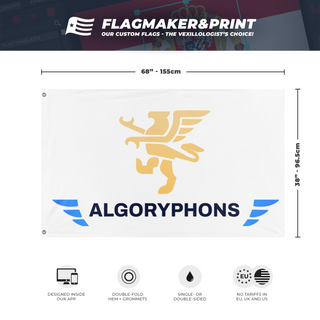 ALGORYPHONS poster flag (limbo_pole) (Hidden)