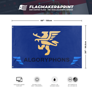 ALGORYPHONS flag (limbo_pole) (Hidden)