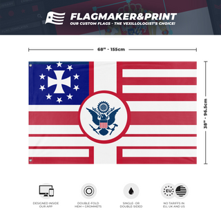 German colonies of America flag (DT)