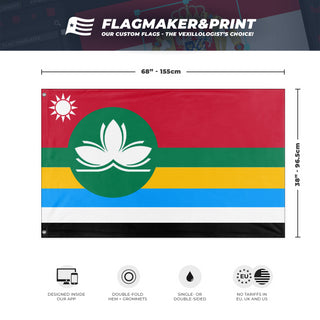 Protectorate of  Macau under the KMT flag (DT)