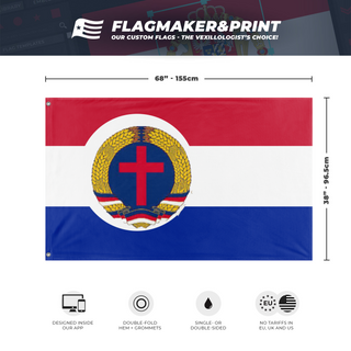 Peoples Christian Republic flag (DT)