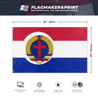 Peoples Christian Republic flag (DT)