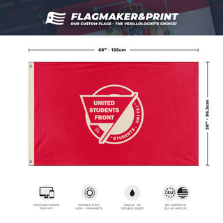 United Student Front against Oligarchism flag (United Students Front) (Hidden)