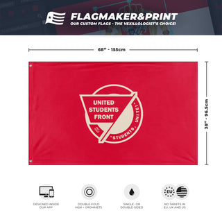 United Student Front against Oligarchism flag (United Students Front) (Hidden)