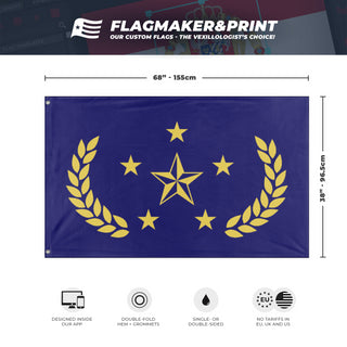 Unified Imperial Districts of America flag (FlagMan1) (Hidden)