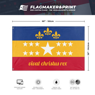 Banner Of Christ flag (Just a man)