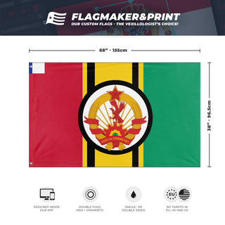 Peoples French West Africa  flag (DT)