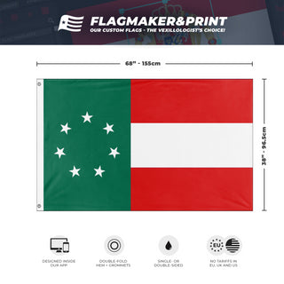 Republic Of Aztlan flag (Maximus Santiago Guerrero Carranza)